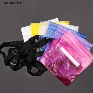 roswetty pvc impermeable cintura pack bum cinturón bolsa rosa viaje cadera bolsa fanny teléfono bolsa co