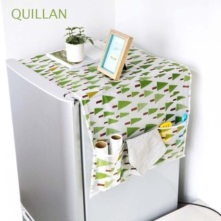 Quillan Freezer bolsa De almacenamiento refrigerador superposición para el hogar con bolsillo lavado | Cubierta superior/Multicolor