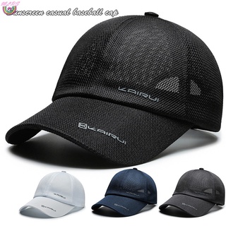 Ms Peaked gorra sombrero masculino malla sombreros primavera y otoño parasol verano protector solar gorra de béisbol sombrero femenino