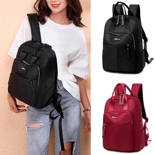 mochila casual para mujer/mochila escolar de gran capacidad/mochila de viaje con cremallera