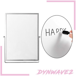 [DYNWAVE2] Pizarra blanca magnética borra en seco pizarra blanca para niños dibujo escritura