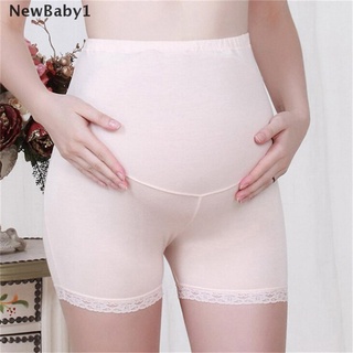 Mujeres embarazadas ajustables pantalones cortos de seguridad de maternidad seguro pantalones Leggings {bigsale} (3)