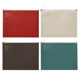Wmmb A4 archivo de documentos sobres carpeta Retro colores plástico presentación sobres bolsa