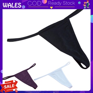 Wales mujeres puro Color Sexy cintura baja bragas G-String ropa interior ropa de dormir calzoncillos