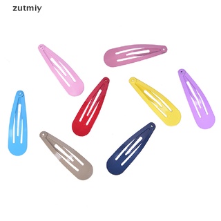 [Zutmiy] 50 Piezas De Color Mezclado De Metal Clip De Pelo Pasadores Para Niñas Niños Bebé Mujeres POI