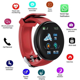 Reloj Inteligente Redondo d18 Relojes Redondos y68 Deportes Pulsera Impermeable Pone Foto IOS Android (5)