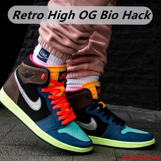 108 Kolory Nike Air Jordan 1 Retro High OG Bio Hack Super Top Board Zapatos