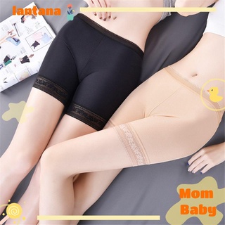 Lantana suave para mujer de verano talla grande lencería sin costuras Cintura Alta seguridad pantalones cortos/Multicolor (1)