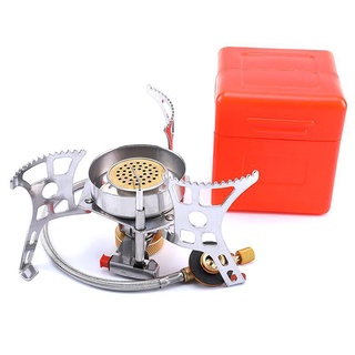 Portable Backpacking Stove Outdoor Camping Cooking Stove with Carry Case Windproof Design and Energy Efficient (6)