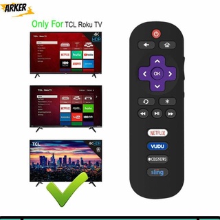 Ak RC280 mando a distancia para TCL ROKU TLC TV 40FS3750 49FP110 55FS3750 43FP110 32FS3