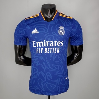 [Resolución Del Jugador] Real Madrid Jersey 21-22 Fuera Kit Camisas De Fútbol