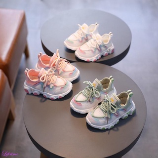 WALKERS zapatos de dibujos animados antideslizantes transpirables para bebés/niñas/tenis de suela suave para primeros pasos