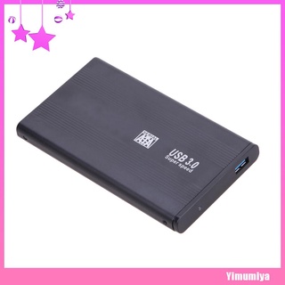 (Yimumiya) Usb 3.0 SATA 2.5" pulgadas HD HDD disco duro caja de aluminio