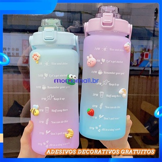 Botella De Agua Portátil Con Gran Capacidad 2L Para Deportes Al Aire Libre