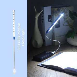 Mini Flexible 10 LED USB Portable Lamp Light for Laptop Notebook Desktop PC (1)