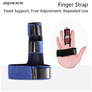 aigowarm gatillo dedo férula enderezadora corrector protector de apoyo brace alivio del dolor co