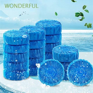 WONDERFUL 1/10PCS Detergent Automatic Household Aromatic Blue Bubble Toilet Cleaner Air Freshener Fresh Gel Bathroom Magic Deodorant