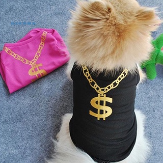 [Bikr] Fashion Summer Print Pet Puppy Small Dog Cat Pet Clothes Vest T Shirt Apparel