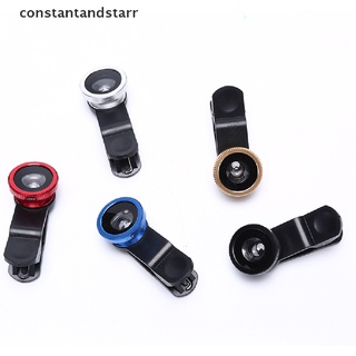 [TDRA] Universal 3In1 Clip 0.67X Fisheye Wide Angle Macro Camera Lens for Cell Phone New FZ