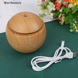 worrbeauty home aroma difusor de aceite esencial grano de madera ultrasónico aromaterapia humidificador co