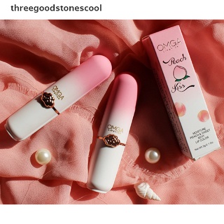 [threegoodstonescool] Fashion Balm Peach Color Lipstick Moisturizing Makeup Lip Care Beauty Cosmetics