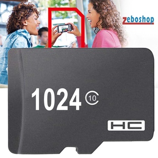 zebo 128g/256g/512g/1t c10 alta velocidad tf tarjeta de almacenamiento de memoria para teléfono cámara coche dvr