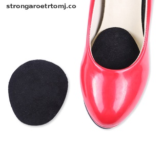 STRONG 1Pair Flannel Forefoot Pad Half Size High Heels Foot Protection Non-slip Insole .