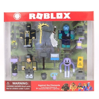 juguete playset niños roblox colección figuras regalo juego robot toppers mini pastel (1)