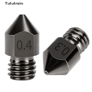 Tututrain MK8 boquillas sq De impresora 3D De acero Resistente 0.2-1mm Rosca 1.75mm BR