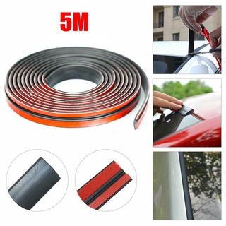 Car Sealing Strip 1.4cmx5m 1PC 5M Dustproof Edge Leakproof Protector Rubber