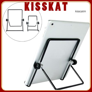 kiss-pb tablet pc hierro alambre marco de escritorio enfriamiento plegable soporte soporte para ipad 2/3/4