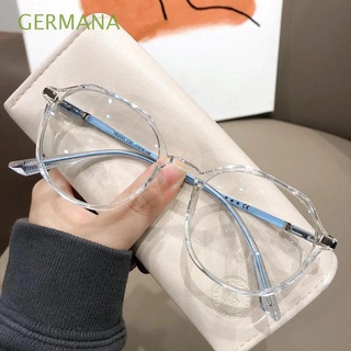 GERMANA Men Blocking Glasses Transparent Optical Spectacle Eyeglass Computer Glasses Women Anti Blue Light Fashion Korean Girls Vintage Eyewear