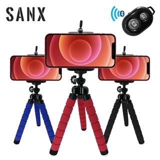 SANX Soporte Flexible Pulpo Trípode Para Teléfono Selfie Monopie De Foto Control Remoto