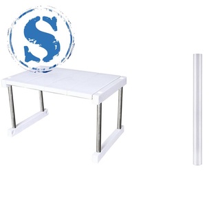 Gabinete de cocina contador estante blanco y cajón estera antideslizante 45X300 cm gabinete de papel antideslizante impermeable transparente (1)