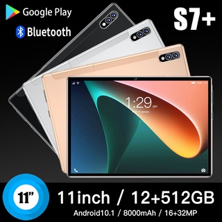 S7 + Tablet PC 10.1 Pulgadas 4G Fuerte Llamada De Teléfono 12GB/512GB Dual SIM Soporte Wi-Fi Bluetooth Octa Core Android 10.1 Tabletas