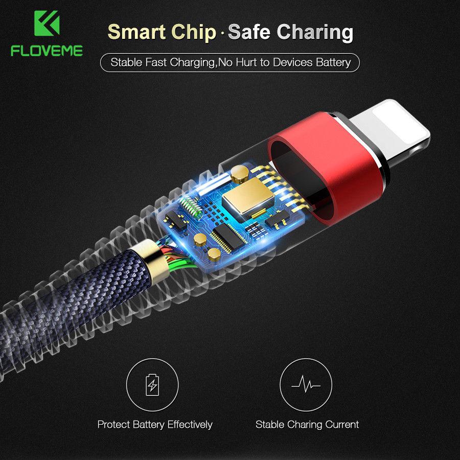 Lightning USB Cable de sincronización de datos de carga rápida para Apple iPhone (7)