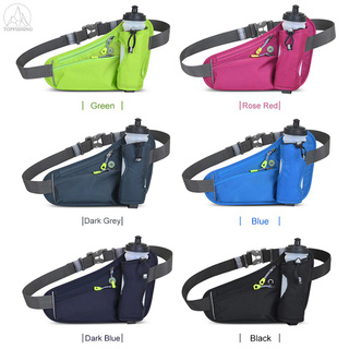deportes hidratación cinturón bolsa de running cinturón paquete de cintura bum bag con soporte de botella de agua para hombres mujeres correr ciclismo senderismo caminar (1)