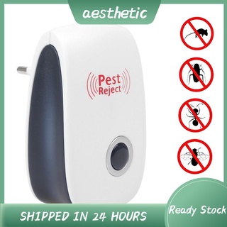✿ Ultrasonic Pest Mouse Mice Rat Spider Lizards Insect Repeller Pest Rodent AESTHETIC1