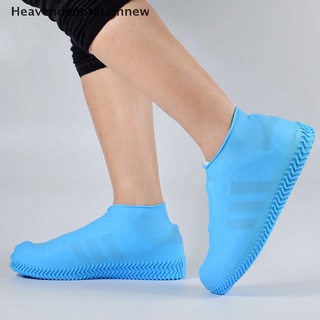 [hdn] funda de zapatos impermeable reutilizable unisex protector antideslizante para botas de lluvia [heavendenotationnew]
