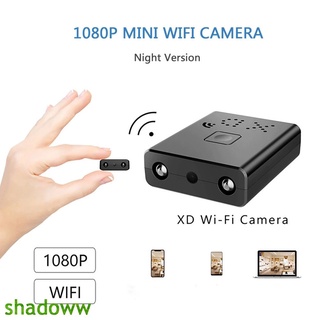 HD 1080P Mini Camera Home Security Wifi USB Micro Camcorder Motion Detection Night Vision DVR Video Cam V380 APP shadoww