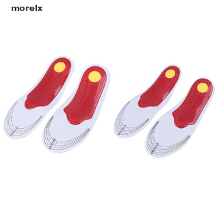 morelx 1 par de plantillas ortopédicas soporte de arco pies planos insertar cuidado del pie fascitis alivio co