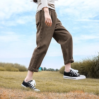 Niñas Jeans 2021 Primavera Otoño Nuevo Estilo Mediano Grande Niños Versión Coreana Pantalones Sueltos Occidental