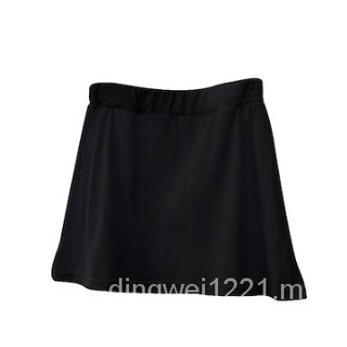 Falda de algodón splitamujer falda corta negro y blanco falda ancha