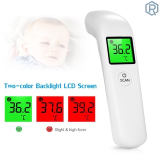 Termómetro infrarrojo De frente no-contacto termómetro pantalla Lcd Medidor De Temperatura De Alta precisión mano (5)