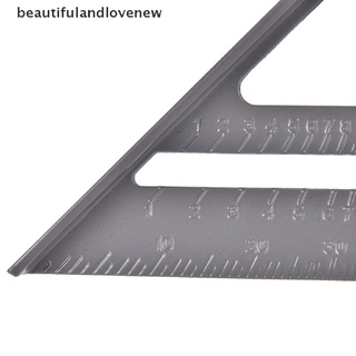 [hermoso y amor nuevo] aleación de aluminio velocidad cuadrada transportador inglete medición de encuadre carpintero (8)