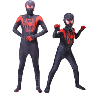 PS5 Spiderman Miles Morales Cosplay Juego De Anime Disfraz De Halloween De Una Pieza Medias