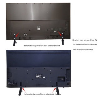 base de tv sin punzón tv base universal soporte de tv con tornillos soporte de escritorio soporte de tv (8)