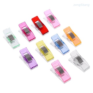 Zong 10pcs cinta sesgo fabricante DIY Clip de plástico dobladillo herramientas de costura accesorios de costura