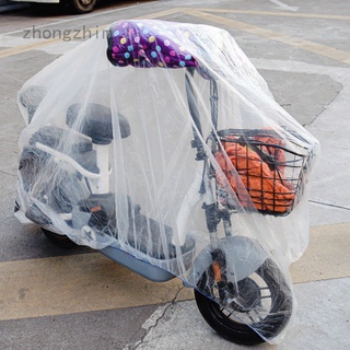 Desechable transparente ropa de motocicleta cubierta de bicicleta