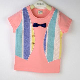 1-4 años niños bebé niños camisetas de algodón de alta calidad de los niños de manga corta camisa ropa de los niños desgaste